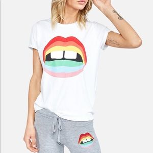 Lauren Moshi Lips Loungewear Set